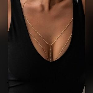 18 K Gold Plated Body Chain